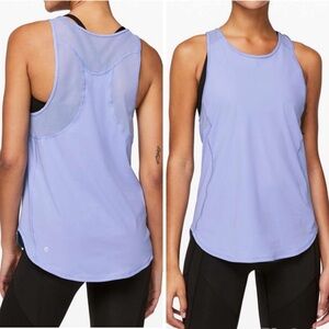 Lululemon Sculpt Tank II Hydrangea Blue Size 8